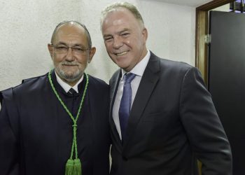 Governador prestigia posse do novo conselheiro do Tribunal de Contas, Luiz Carlos Cicillioti