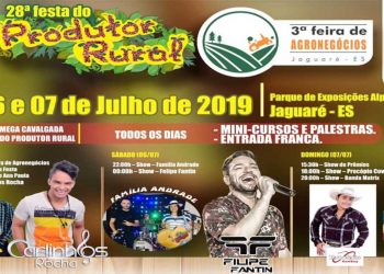 Tudo pronto para a XVIII Festa do Produtor Rural de Jaguaré