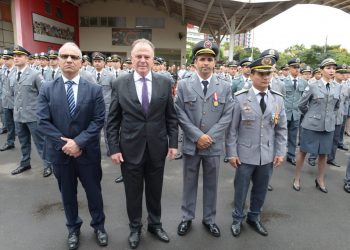 Casagrande participa da formatura de sargentos no Corpo de Bombeiros