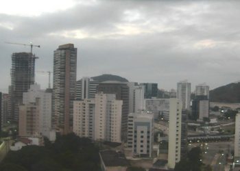 ES tem previsão de chuva forte e ventos de até 60 km/h