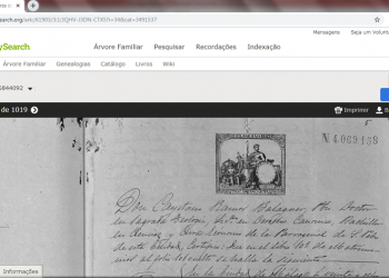 Site disponibiliza 2,2 milhões de documentos digitalizados do Arquivo Público