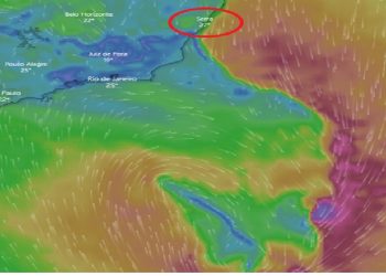 Formação do ciclone subtropical deixa o estado do ES em alerta até o final da semana