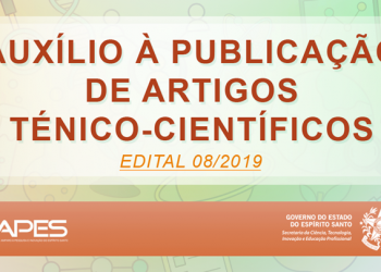 Fapes abre nova chamada do edital de apoio à publicação de artigos científicos