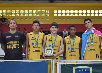Formados nos Jogos Escolares, capixabas conquistam Campeonato Brasileiro de Basquete 3X3