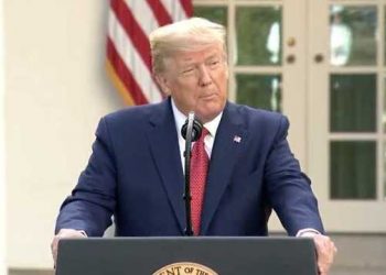 Trump decide estender isolamento social e estima até 200 mil mortes nos EUA