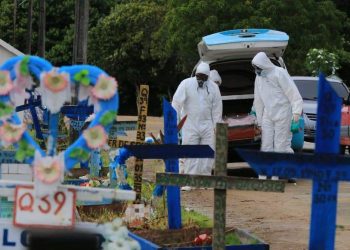 Brasil bate novo recorde de mortes por covid-19 em um dia
