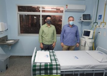 Governador Casagrande entrega novos leitos de internação na Região Sul