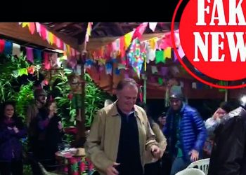 Governo afirma que já identificou quem postou vídeo antigo de Casagrande em festa junina