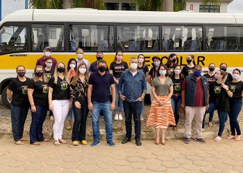Marilândia: APAE recebe ônibus de emenda do deputado Evair de Melo