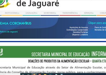 Prefeitura de Jaguaré entrega itens da alimentação escolar a 19 famílias