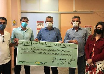 Evair de Melo oficializa a entrega de R$ 30 milhões em recursos para saúde de São Mateus