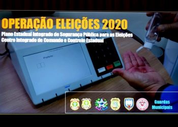 Mais de 5.400 agentes trabalharão em esquema de segurança das Eleições 2020 no ES