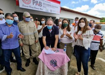 Casagrande entrega obras e anuncia unidade do Corpo de Bombeiros em São Gabriel da Palha