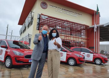 Governo entrega unidade do Corpo de Bombeiros na Serra e 40 novas viaturas para Corporação