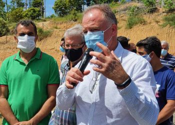 Casagrande visita obras do Espaço Multiesportivo