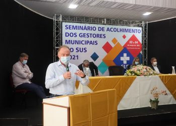 Governador participa de abertura do seminário de acolhimento dos gestores municipais de saúde