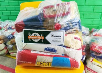 Colatina inicia entrega de 4,5 mil kits alimentação escolar