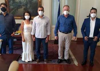 Prefeito Marcos Guerra se reúne com Governador Renato Casagrande