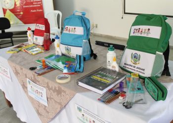 Prefeitura de Jaguaré anuncia entrega de kit escolar