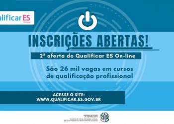 Governo do Estado abre 26 mil vagas em cursos de qualificação profissional
