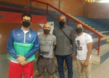 Nova Venécia recebe a visita de presidente da Federação de Vôlei Capixaba