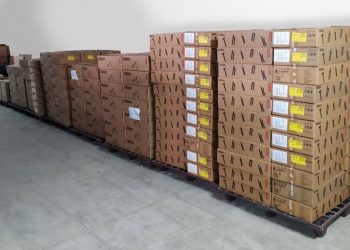 Mais de 130 computadores chegam ao Estado para incrementar o processo de imunização capixaba