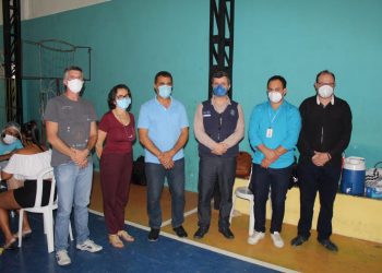 Secretário Estadual de Saúde participa da vacinação em Jaguaré