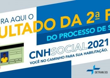 Detran|ES divulga resultado da 2ª fase do programa CNH Social