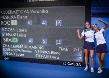 Em virada histórica, Stefani e Pigossi ganham bronze inédito no tênis