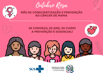 Outubro Rosa: campanha alerta sobre a importância da prevenção ao câncer e mama
