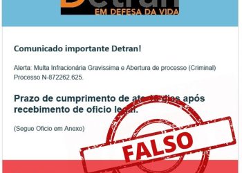Detran|ES chama atenção para e-mails falsos em nome do órgão