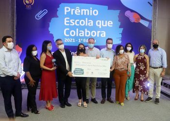 Prêmio Escola que Colabora é concedido a escolas públicas das redes Estadual e Municipais