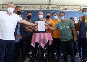 Governador autoriza início das obras de infraestrutura do micropolo industrial de Piúma