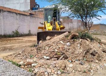 Prefeitura de Jaguaré realiza mutirão de limpeza das ruas