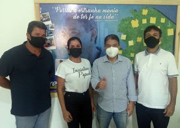 Vereador Professor Tininha confirma compromisso do Deputado Freitas para ações na Comunidade de Fátima