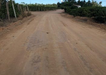 Secretaria de Transportes de Jaguaré realiza intervenção em estradas do interior