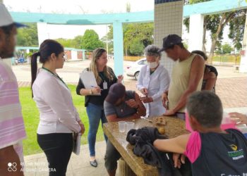 Equipe de Abordagem do CREAS e Secretaria de Saúde levam vacina para pessoas em situação de rua em Nova Venécia