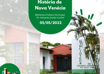 Biblioteca Pública Municipal “Dr. Eduardo Durão Cunha”: Completa 55 ANOS de História em Nova Venécia