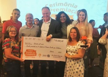 EMEF Santa Rita de Cássia é classificada entre as melhores do Estado