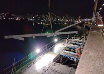 Começam obras da construção do Mirante da Ciclovia da Vida