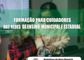Inscrição aberta para formação de cuidadores das Redes Municipal e Estadual de ensino
