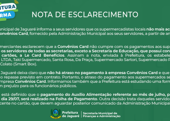 Prefeitura de Jaguaré anuncia obra do emissário do Bairro Irmã Tereza ao Córrego Jundiá