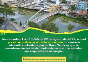 Sancionada a lei que dispõe sobre o rito de reversão dos imóveis públicos municipais