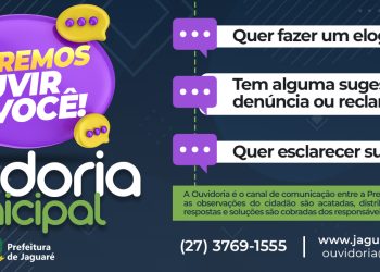 Procura pela Ouvidoria em Jaguaré é considerada positiva
