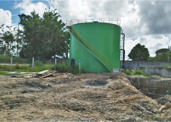 Prefeitura de Jaguaré avança na construção do sistema de tratamento de esgoto