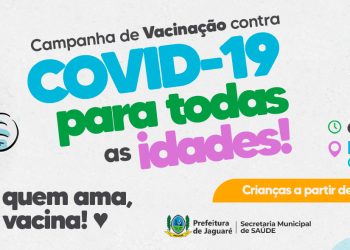 Jaguaré: Campanha de Vacinação contra covid-19 no Bairro Seac neste sábado