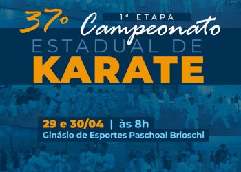 Jaguaré sedia 1ª Etapa do Campeonato Estadual de Karate neste final de semana