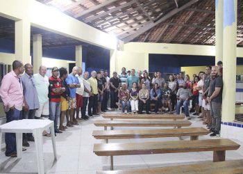 Em visita ao Palmitinho prefeito garante construção do Ponto de Apoio da Saúde