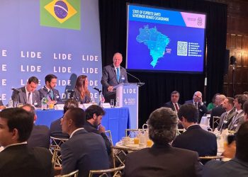 Casagrande fala sobre potencialidades do Espírito Santo em evento nos Estados Unidos