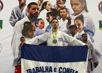 Atleta de Jaguaré na Final do Campeonato Brasileiro de Karate